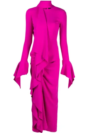 Solace Drapiertes Maxikleid