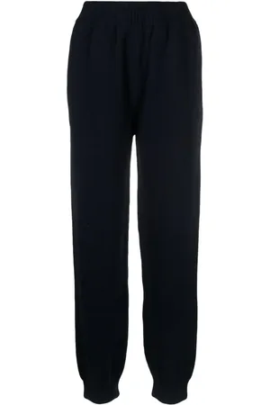 Msgm Gestrickte Hose mit Logo-Stickerei
