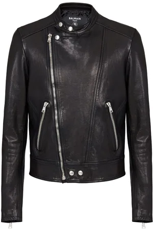 Balmain Jacke mit Glanzoptik