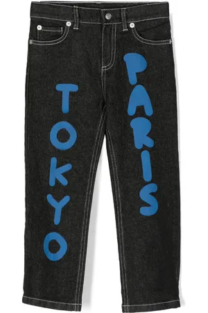 Kenzo Jeans mit Text-Print