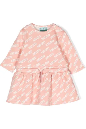 Kenzo Ausgestelltes Kleid mit Logo-Print