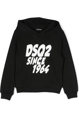 Dsquared2 Hoodie mit beflocktem Logo