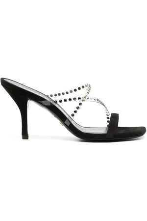 Stuart Weitzman Sandalen mit Kristallen