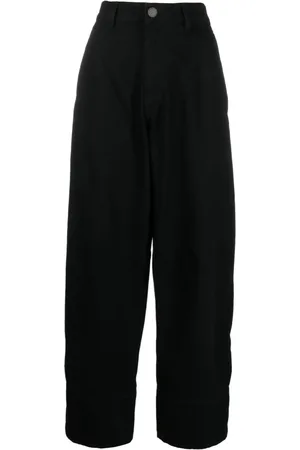 Charles Jeffrey Loverboy Weite Jeans mit Symbolen
