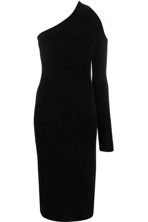 Filippa K Mittellanges One-Shoulder-Kleid