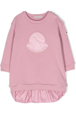 Moncler Kleid mit rundem Ausschnitt