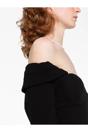 MAGDA BUTRYM Schulterfreies Kleid