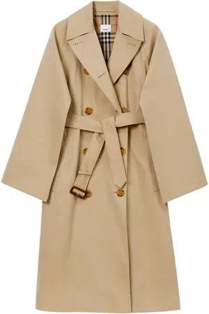 Burberry Trenchcoat mit Karomuster