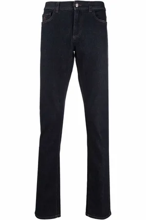 CANALI Halbhohe Slim-Fit-Jeans