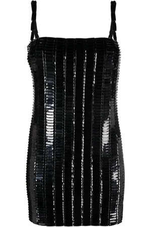 The Attico Verziertes Minikleid