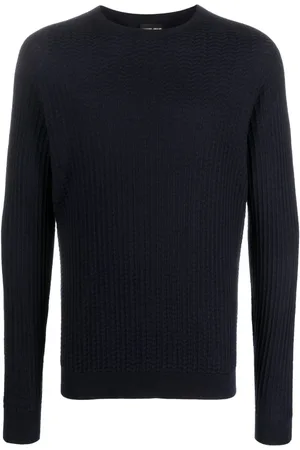 Giorgio Armani Sweatshirt mit Rundhalsausschnitt