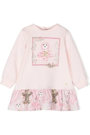 Roberto Cavalli Pulloverkleid mit Teddy-Print