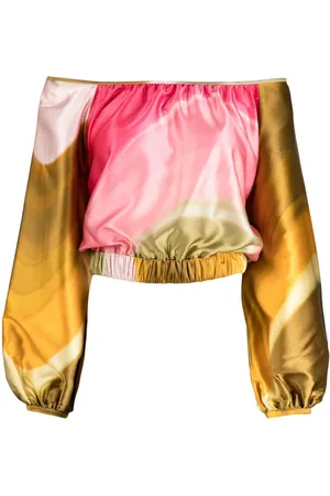 Silvia Tcherassi Schulterfreie Bluse