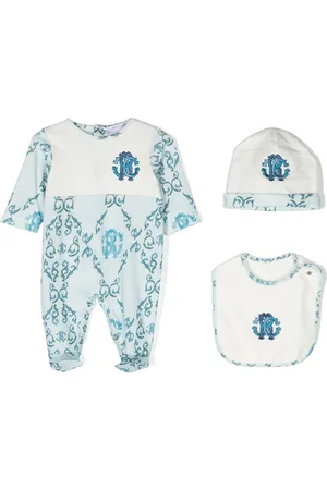 Roberto Cavalli Strampler-Set mit Logo-Print