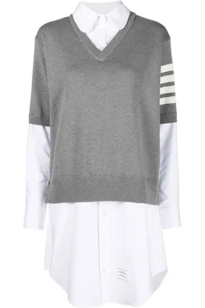 Thom Browne Kleid mit Streifen