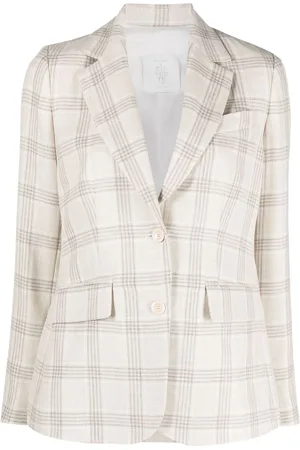 ELEVENTY Karierter Blazer