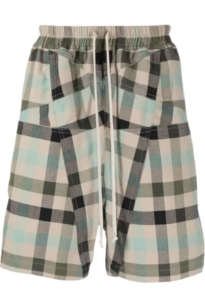 Rick Owens Karierte Penta Bermudas