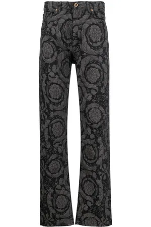 VERSACE Jans mit Barocco Silhouette-Muster