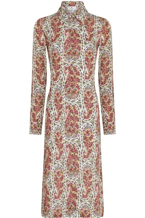 Etro Midikleid mit Blumen-Print