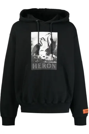 Heron Preston Hoodie mit Halftone Heron-Print