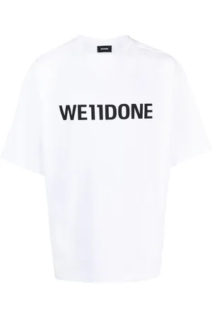 We11 Done T-Shirt mit Logo-Print