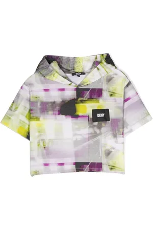 DKNY T-Shirt mit Kapuze