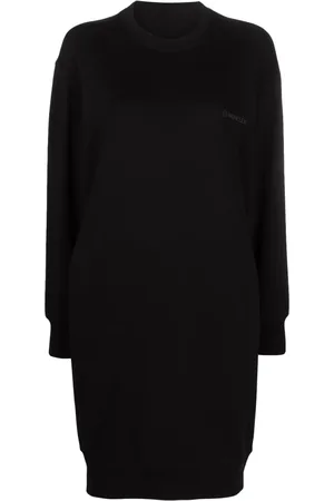 Moncler Maxikleid mit Logo-Patch