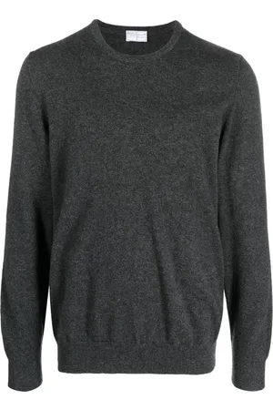 FEDELI Kaschmirpullover mit rundem Ausschnitt