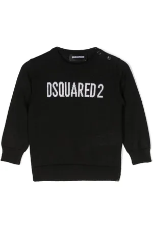 Dsquared2 Intarsien-Pullover mit Logo
