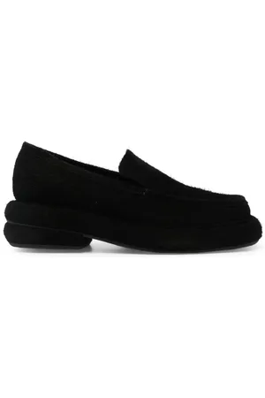 ECKHAUS LATTA Stacked Loafer aus Wildleder