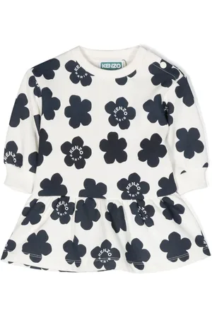 Kenzo Kleid mit Blumen-Print