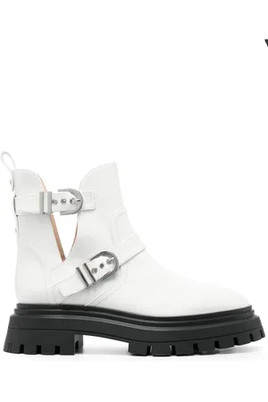 Stuart Weitzman Maverick Bedford Moto Stiefel
