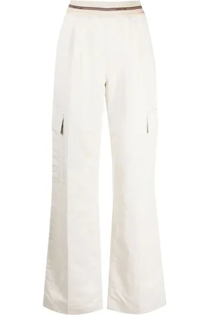 Helmut Lang Hose mit Logo-Bund