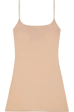 Courrèges Kleid mit Logo