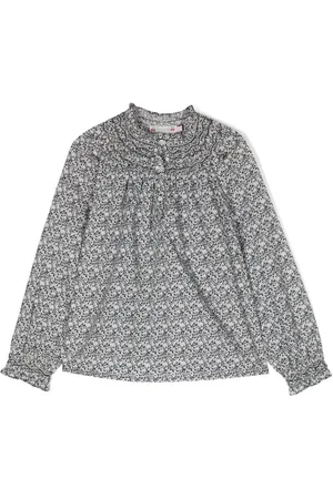 BONPOINT Bluse mit Blumen-Print