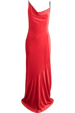 Serafini Kleid mit Schalkragen