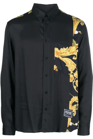 VERSACE Hemd mit barockem Print