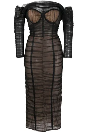 Ana Radu Gerafftes Minikleid