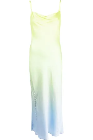 OLIVIA RUBIN Midikleid mit drapiertem Ausschnitt