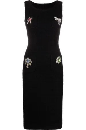 Moschino Minikleid mit Applikationen