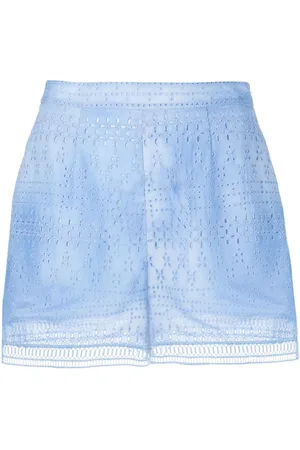 ERMANNO SCERVINO Shorts mit Lochstickerei