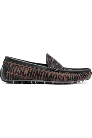 Moschino Penny-Loafer mit Jacquardmuster
