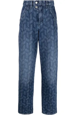 Marant Etoile Vimala Straight-Leg-Jeans