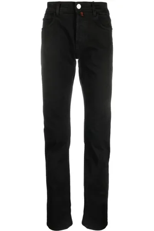 BILLIONAIRE Halbhohe Straight-Leg-Jeans