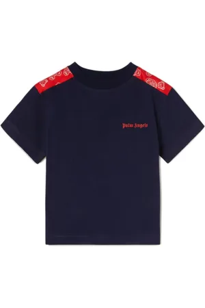 Palm Angels T-Shirt mit Logo-Stickerei