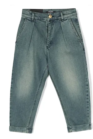 Balmain Jeans mit Bundfalten
