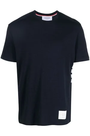 Thom Browne T-Shirt mit Logo-Patch