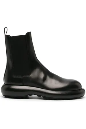 Jil Sander Stiefel mit runder Kappe