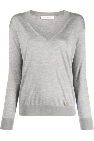 VALENTINO GARAVANI Pullover mit V-Ausschnitt