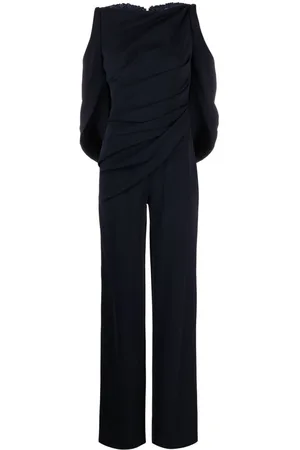 TALBOT RUNHOF Schulterfreier Jumpsuit